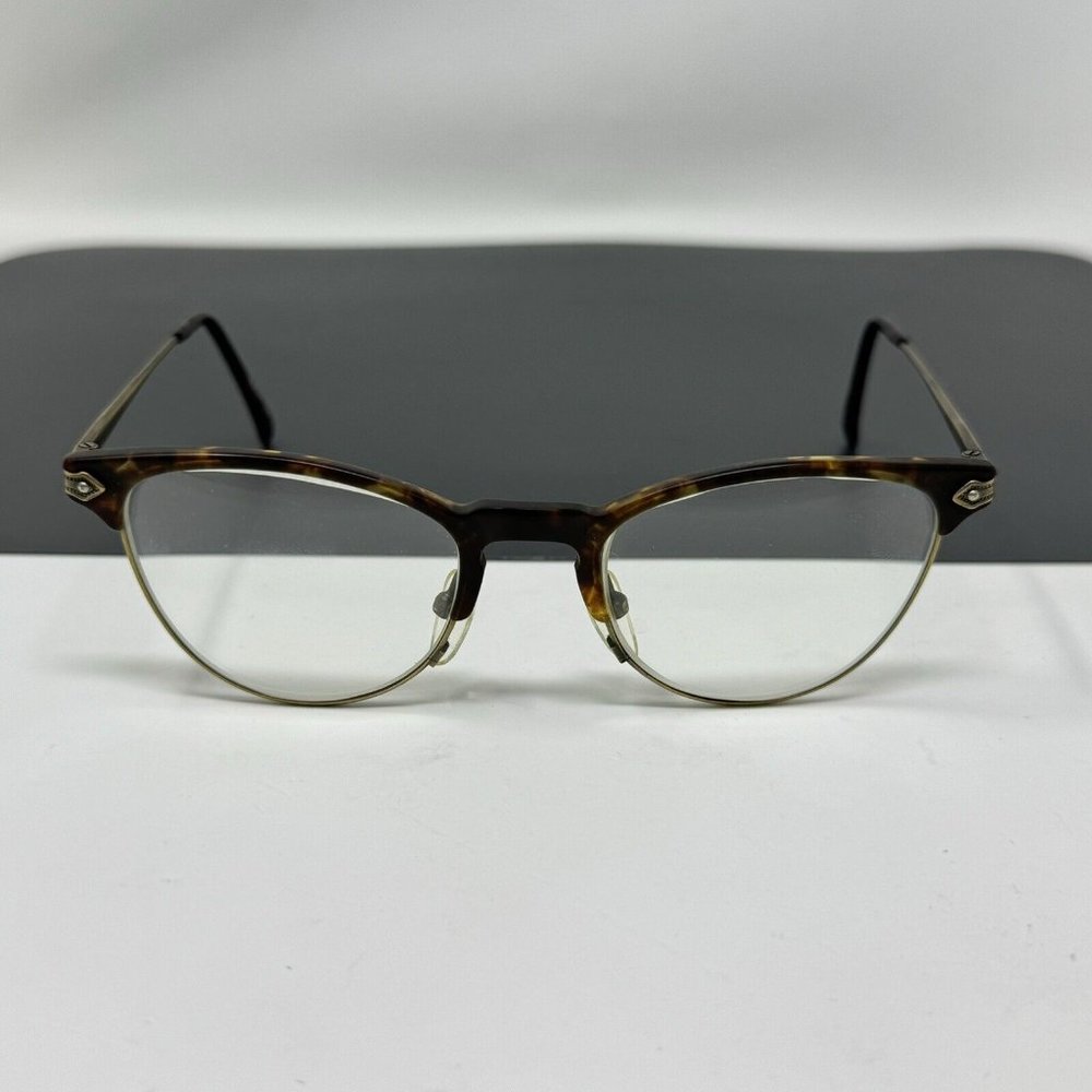 Matsuda, Vintage Eyeglasses model 2832 Tortoise Antique Gold 48 [] 19 -140